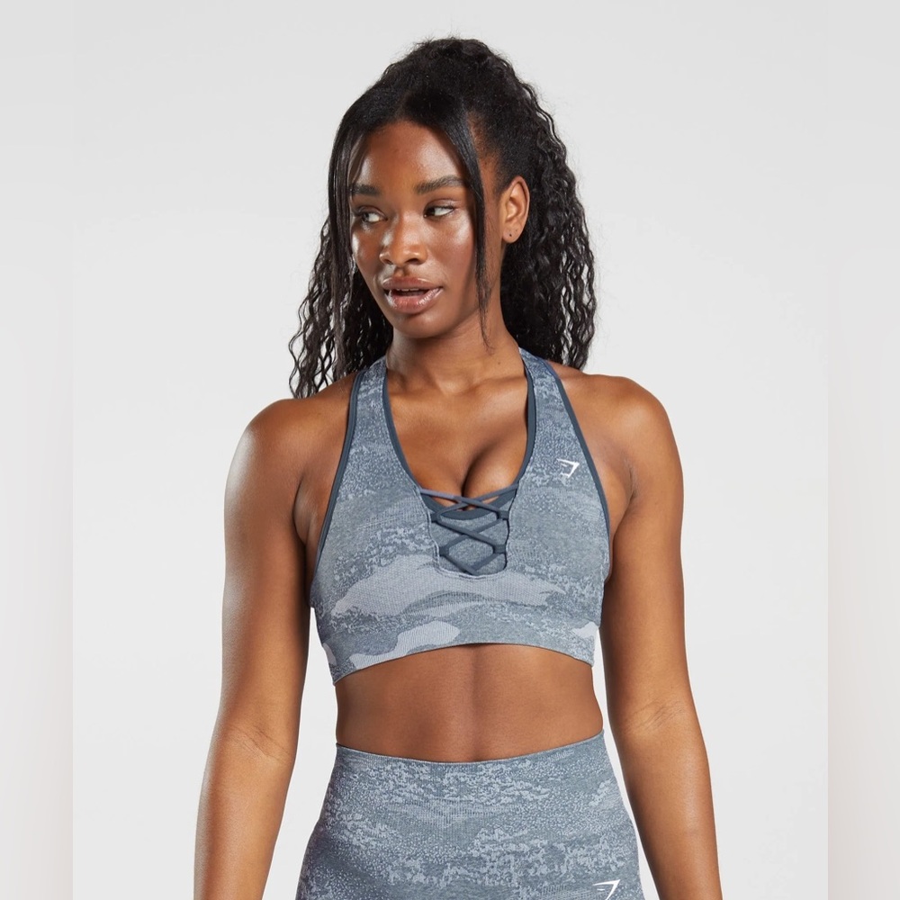 Gymshark Adapt Camo Seamless Sports Bra